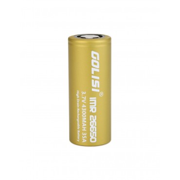 Golisi S43 IMR 26650 High-drain Li-ion Battery 35A 4300mAh