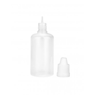 LDPE Needle Tip Plastic Semi-transparent Dropper Bottle 50ml