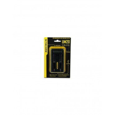 Nitecore Intellicharger UM20 LCD Li-ion Battery Charger