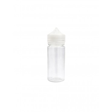 Unassembled PET Transparent Long Bottle 100ml 800pcs