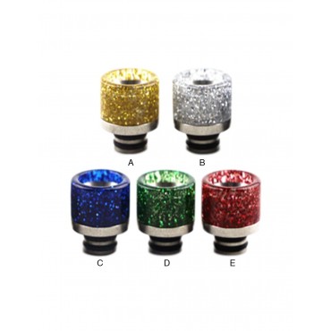 Stainless Steel Sequins 510 Drip Tip 0275