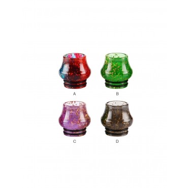 Sequins Resin Bulb 810 Drip Tip 0290