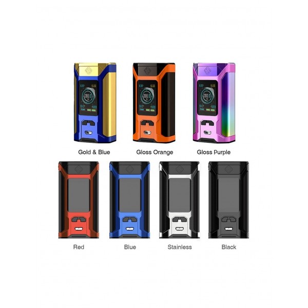 WISMEC SINUOUS RAVAGE230 230W TC Box MOD