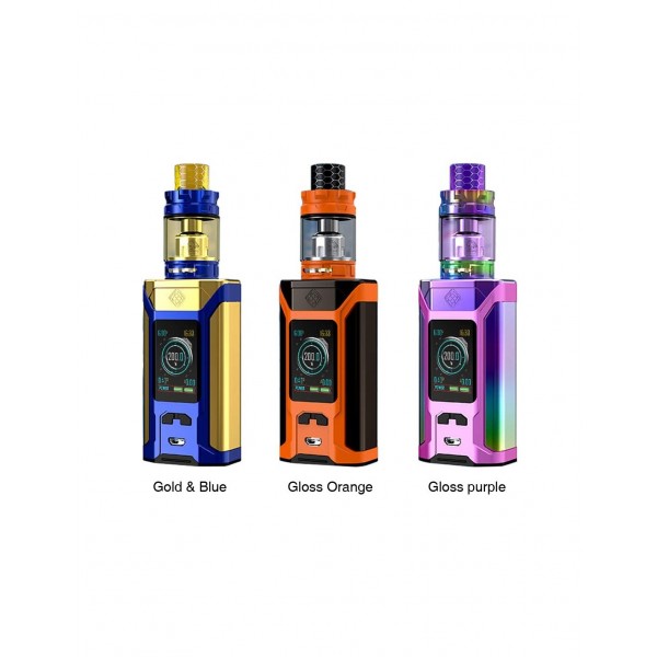 WISMEC SINUOUS RAVAGE230 230W TC Kit with GNOME King