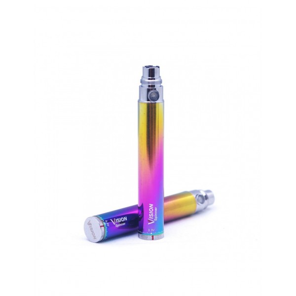 Vision Spinner eGo VV Battery Rainbow 650mAh