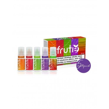 Frutie Premium PG+VG E-liquid E-juice Frutie Variety Pack 10ml 5pcs