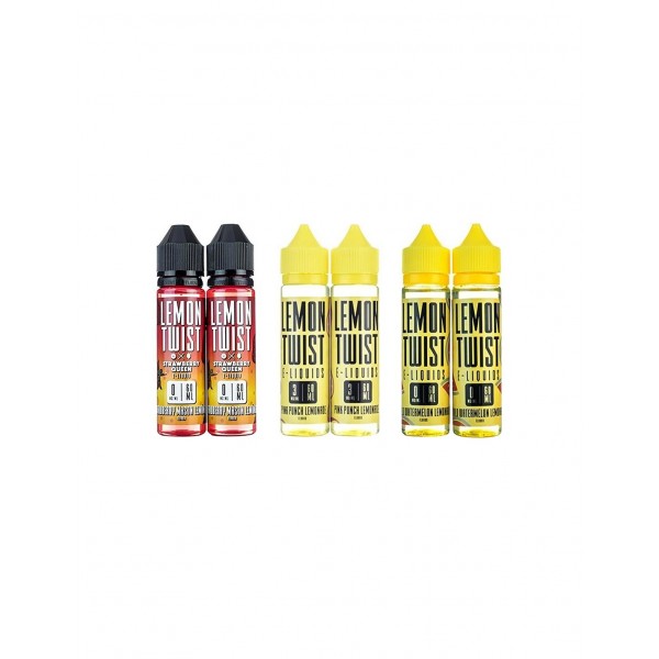 Lemon Twist Premium PG+VG E-liquid E-juice 2x60ml