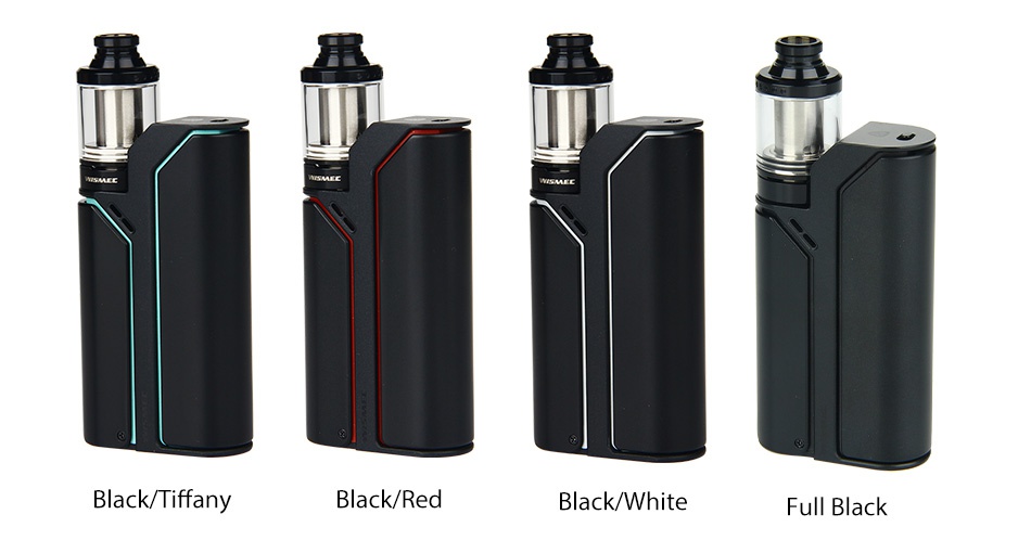 WISMEC Reuleaux RX75 TC Kit ack Tiffany lack Red Black white Full black