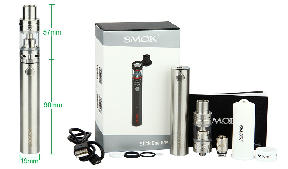 SMOK Stick One Basic Kit 2200mAh 57mm SMOK 90mm Stick One Bi SMOK 19mm