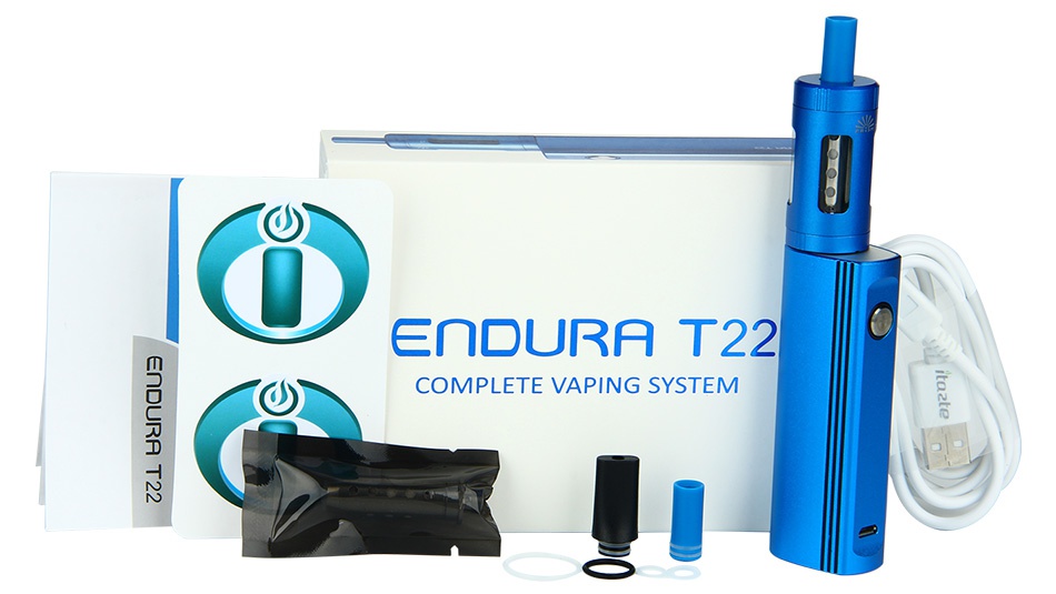 Innokin Endura T22 Starter Kit 2000mAh    DURA T22 mCD COMPLETE VAPING SYSTEM