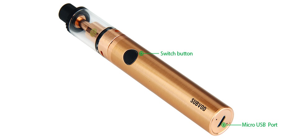 Kangertech SUBVOD-C Starter Kit 1300mAh Switch butt cro