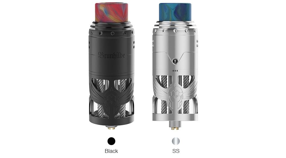 Vapefly Brunhilde Top Coiler RTA 8ml/2ml Black SS