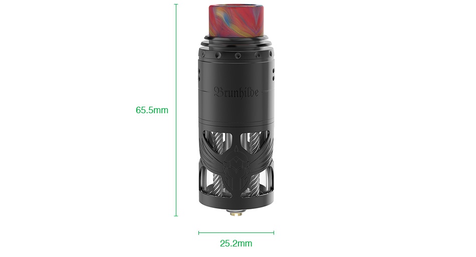 Vapefly Brunhilde Top Coiler RTA 8ml/2ml 65 5mm 25 2mm