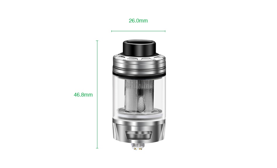 Blitz Versus Subohm Tank 5.5ml Stainless Black