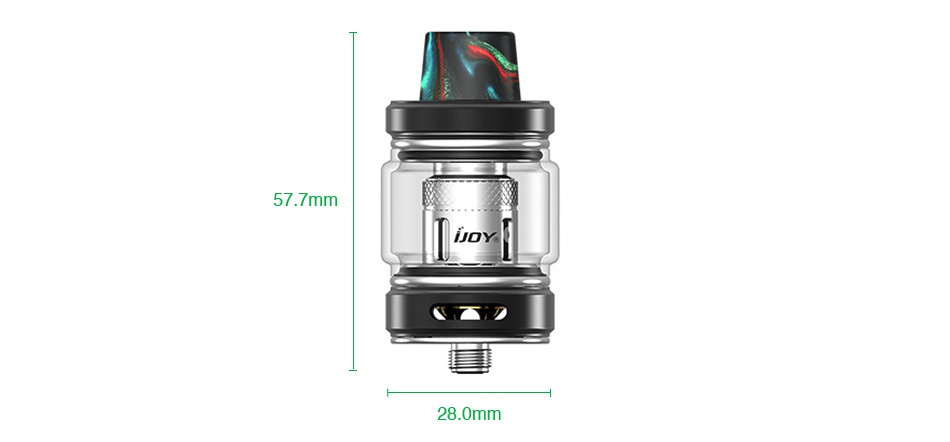 IJOY Shogun Subohm Tank 2ml/5.5ml 57 7mm 28 0mm