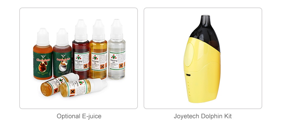Joyetech Atopack Dolphin Cartridge 2ml/6ml Optional E juice Joyetech Dolphin Kit