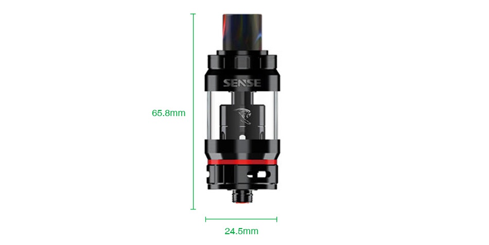 Sense V-Jet+ Subohm Tank 5.5ml 65 8mm 4 5mm