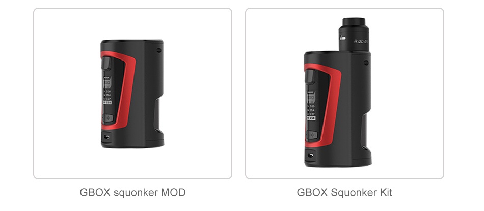 GeekVape GBOX Flask Liquid Dispenser 30ml GBOX squonker MOD GBOX Squonker Kit