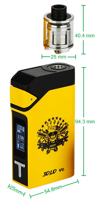 IJOY Solo V2 200W Starter Kit 40 4mm 25mm