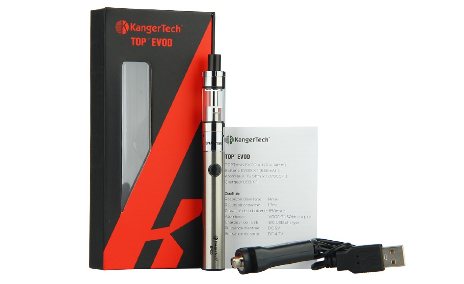 Kangertech TOP EVOD Kit 650mAh KangerTech yKangerTech TOP EVOD