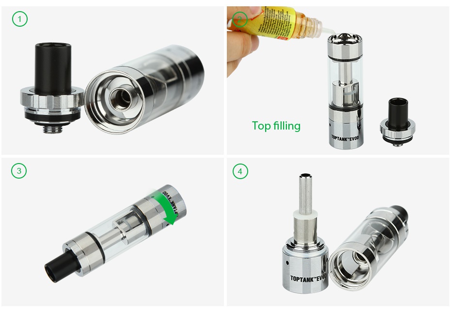 Kangertech TOP EVOD Kit 650mAh Top fillin p