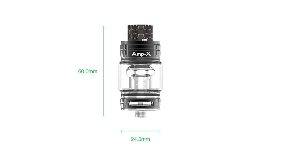 Ample Amp-X Subohm Tank 6ml Amp x 600mm 24 5mm