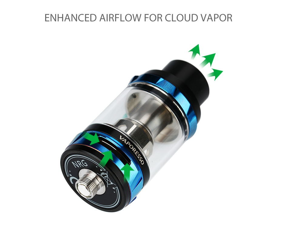 Vaporesso NRG Tank 5ml ENHANCED AIRFLOW FOR CLOUD VAPOR