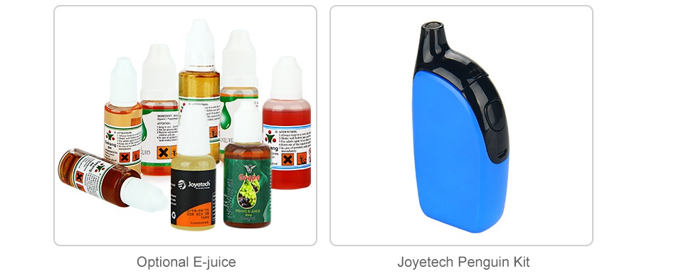 Joyetech Atopack Penguin Colorful Unit 2ml/8.8ml Optional E juice Jovetech Penguin Kit