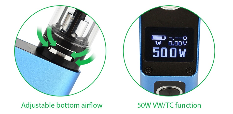 WOTOFO Serpent 50W TC Full Kit 2000mAh SERPENT SERPENT ERP T