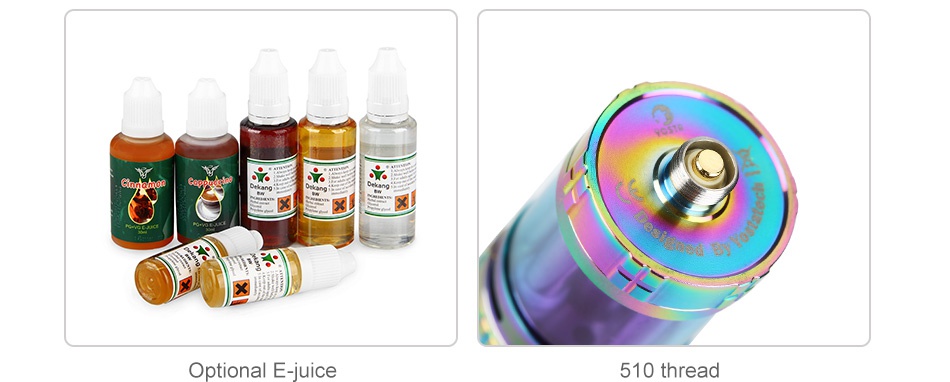 Yosta Pillar Subohm Tank 3.5ml Optional E juice 510 thread
