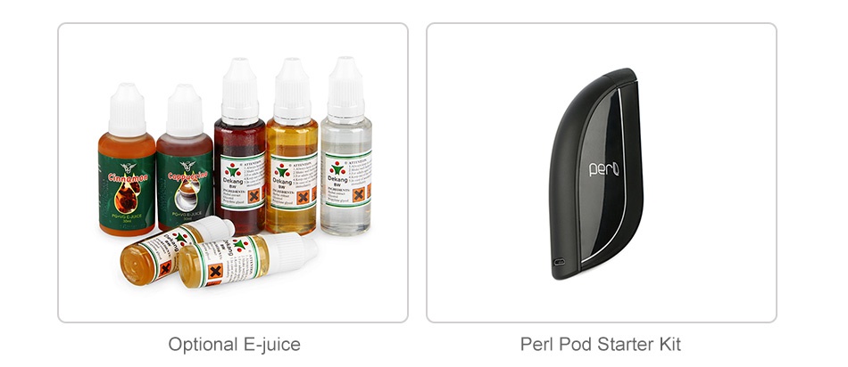 Perl Pod Cartridge 2ml 2pcs Optional E juice Perl Pod starter Kit