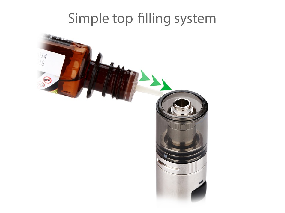 JUSTFOG FOG1 Kit 1500mAh Simple top filling system