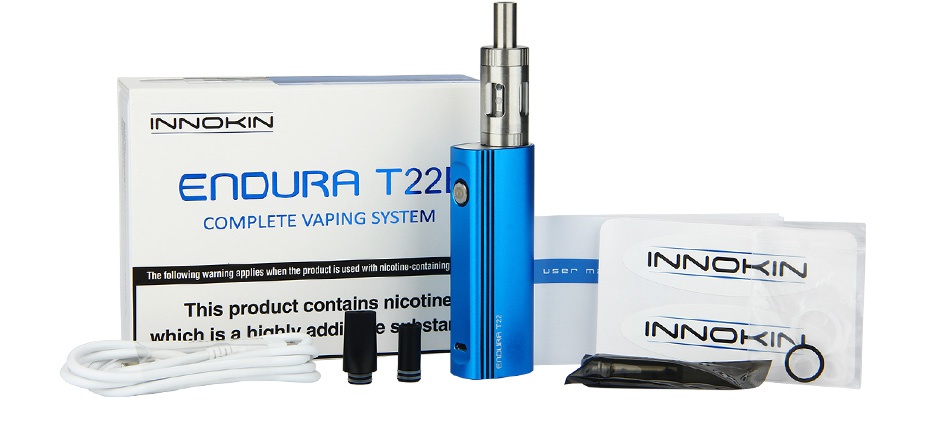 Innokin Endura T22E Starter Kit 2000mAh NNOKI    URRT22 COMPLETE VAPING SYSTEM INN This product contains nicotine which is a hinhlw  addi INNOKI