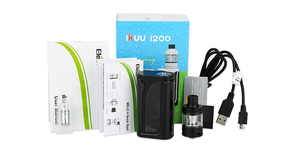 Eleaf iKuu i200 with Melo 4 TC Kit 4600mAh IkU 1200 m  n