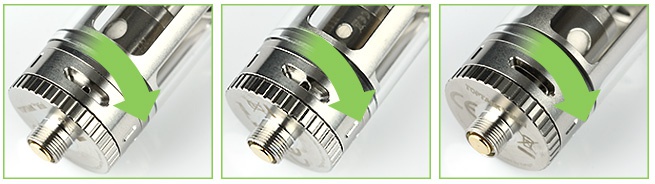 Kangertech TOPTANK Mini SSOCC Pyrex Glass Cartomizer 4ml Operation Guide