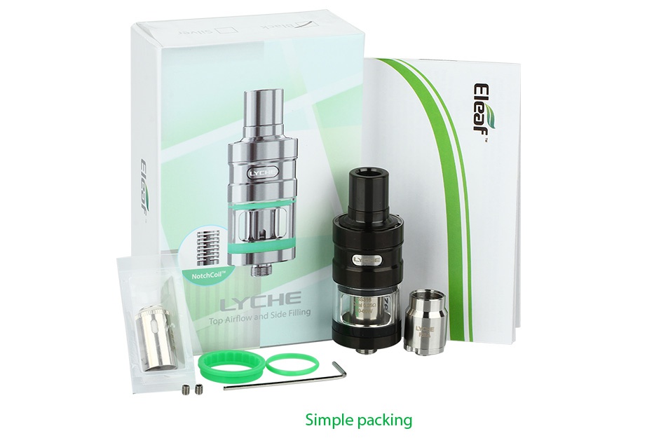 Eleaf LYCHE Atomizer 4ml YHE Imple packing