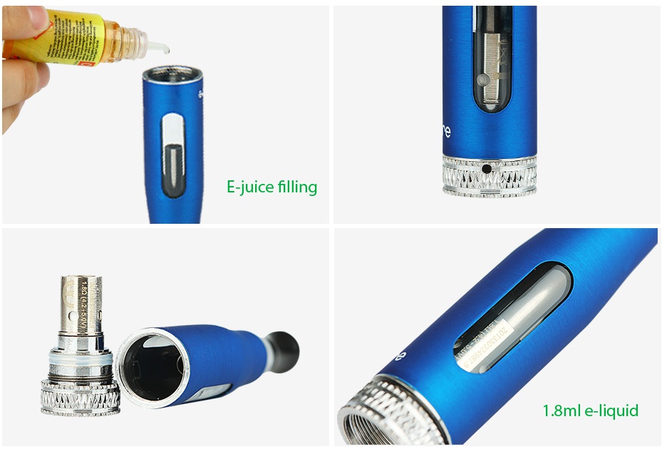 Aspire CE5-S BVC Clearomizer 1.8ml 5pcs u 1  8ml e liquid