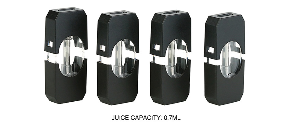 LIO Device Replacement Pod 0.7ml 4pcs JUICE CAPACITY  0 7ML