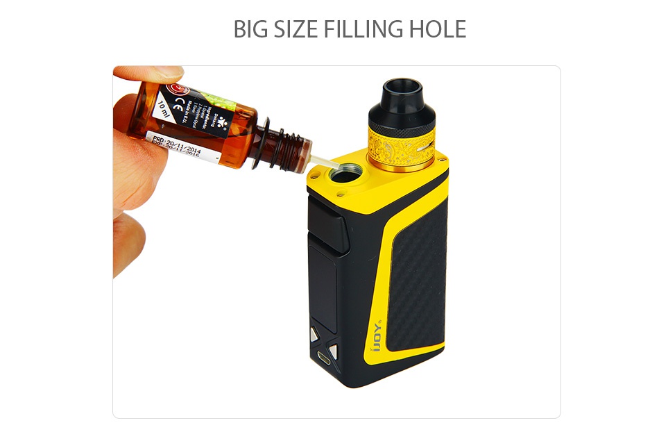 IJOY RDTA BOX Mini 100W Full Kit 2600mAh BIG SIZE FILLING HOLE