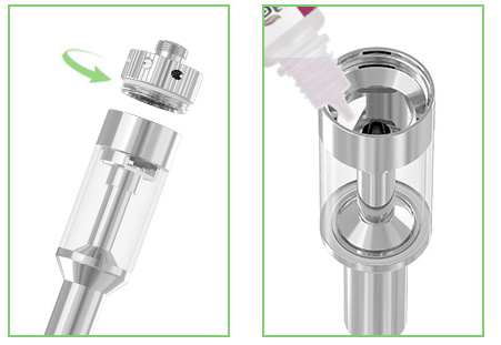 Eleaf GS-Air Dual Coil Atomizer 2.5ml Operation Guide