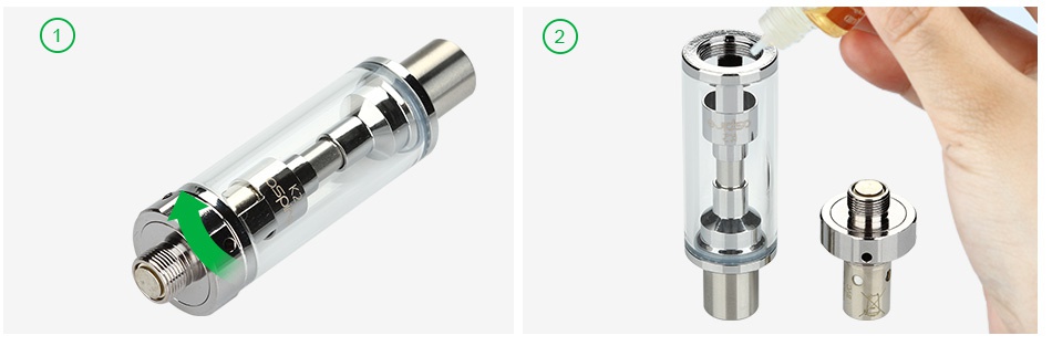 Aspire K2 BVC Tank 1.8ml OPERATION GUIDE