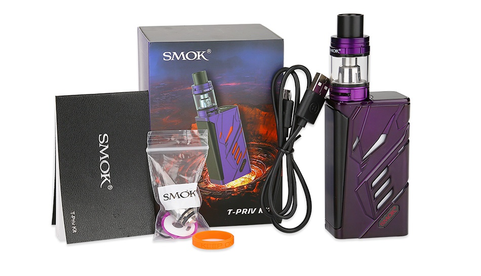 SMOK T-Priv 220W TC Kit with TFV8 Big Baby SMOK SMOK T PRIV A