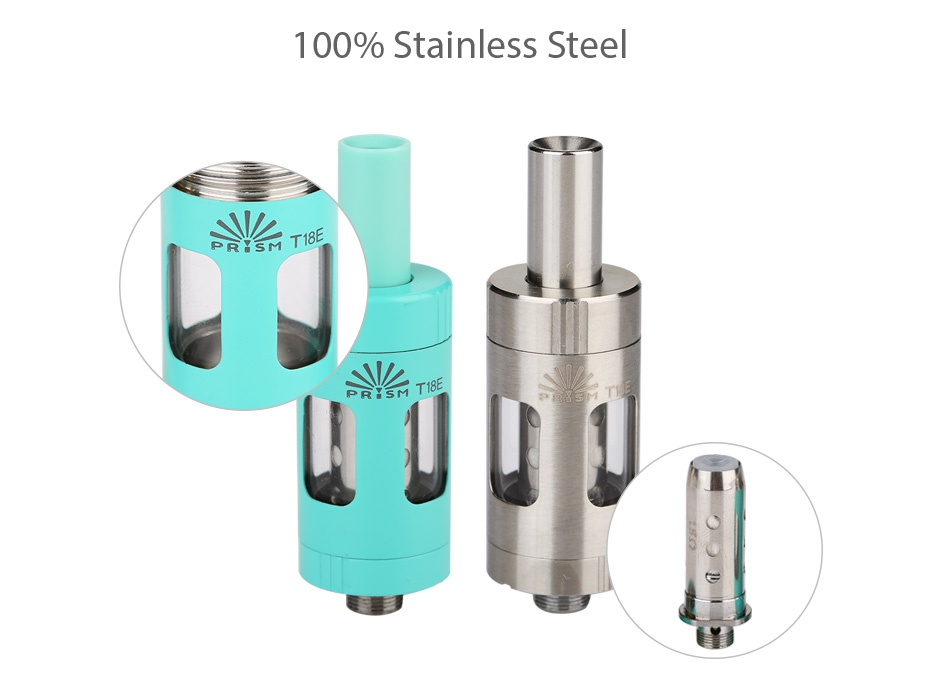 Innokin Prism T18E Tank 2ml 100  Stainless steel T