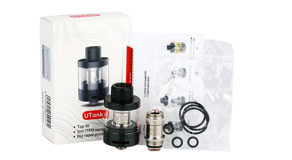 Digiflavor Utank Subohm Tank 2ml   TAnk  ml TPD cor