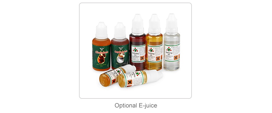Yocan Flick AIO Starter Kit 650mAh Optional E juice