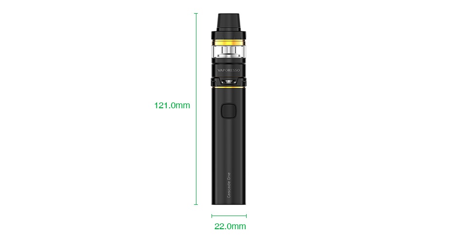 Vaporesso Cascade One Starter Kit 1800mAh 121 0mm 22 0mm