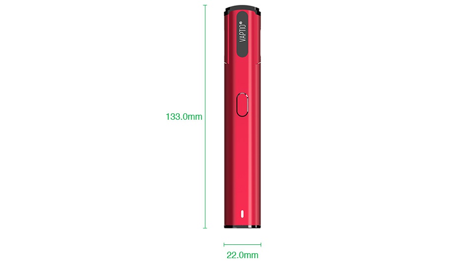 Vaptio Spin It Vape Pen Starter Kit 650mAh 133 0mm 22 0mm