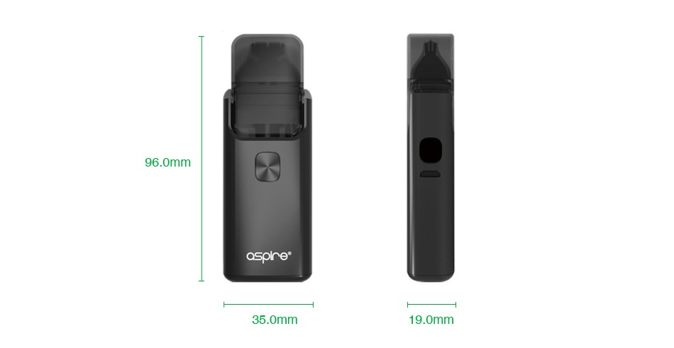 Aspire Breeze 2 AIO Starter Kit 1000mAh 6 0mm aspre 35 0mm 19 0mm