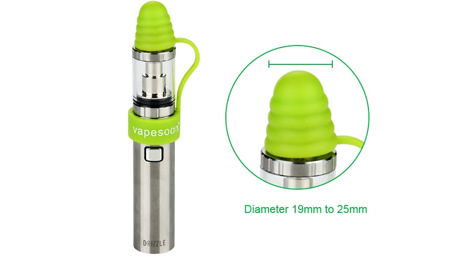 Vapesoon Universal Silicone Dust Cap for Tank vapesoon Diameter 19mm to 25mm