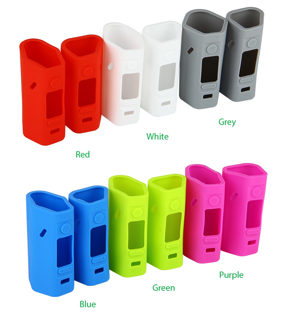 Vapesoon Silicone Rubber Skin for WISMEC Reuleaux RX2/3 2pcs G